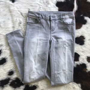 White House Black Market “the skinny” Light Grey